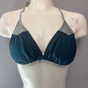 Xhilaration Teal and Gray Women's Bra